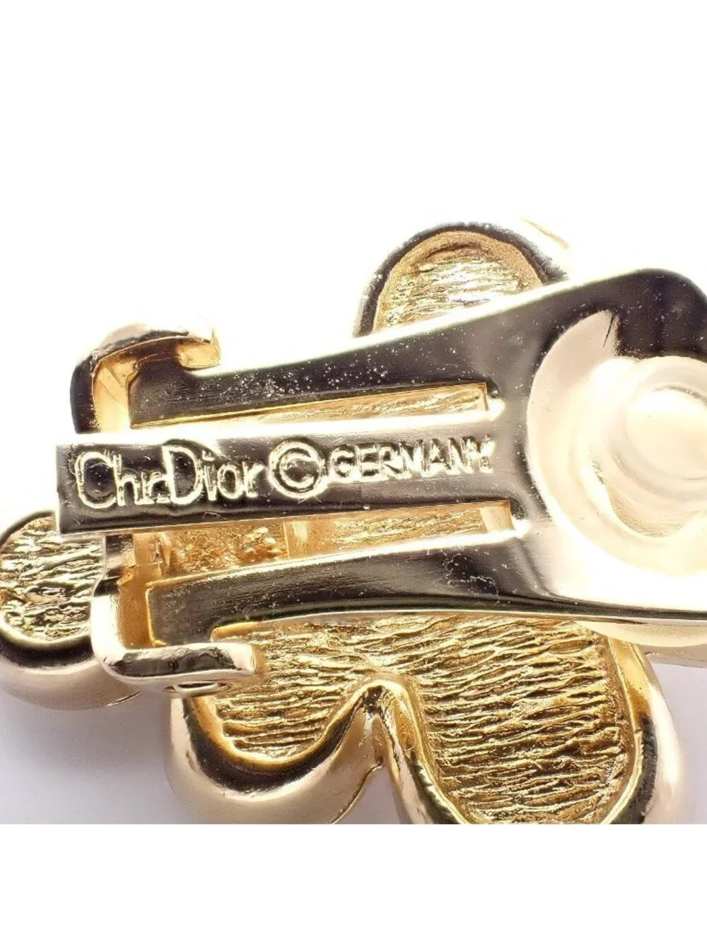 Dior earrings material